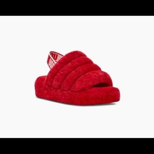 UGG fluff yeah slipper slide size 9
